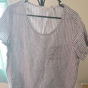 Light weight pin stripe shirt